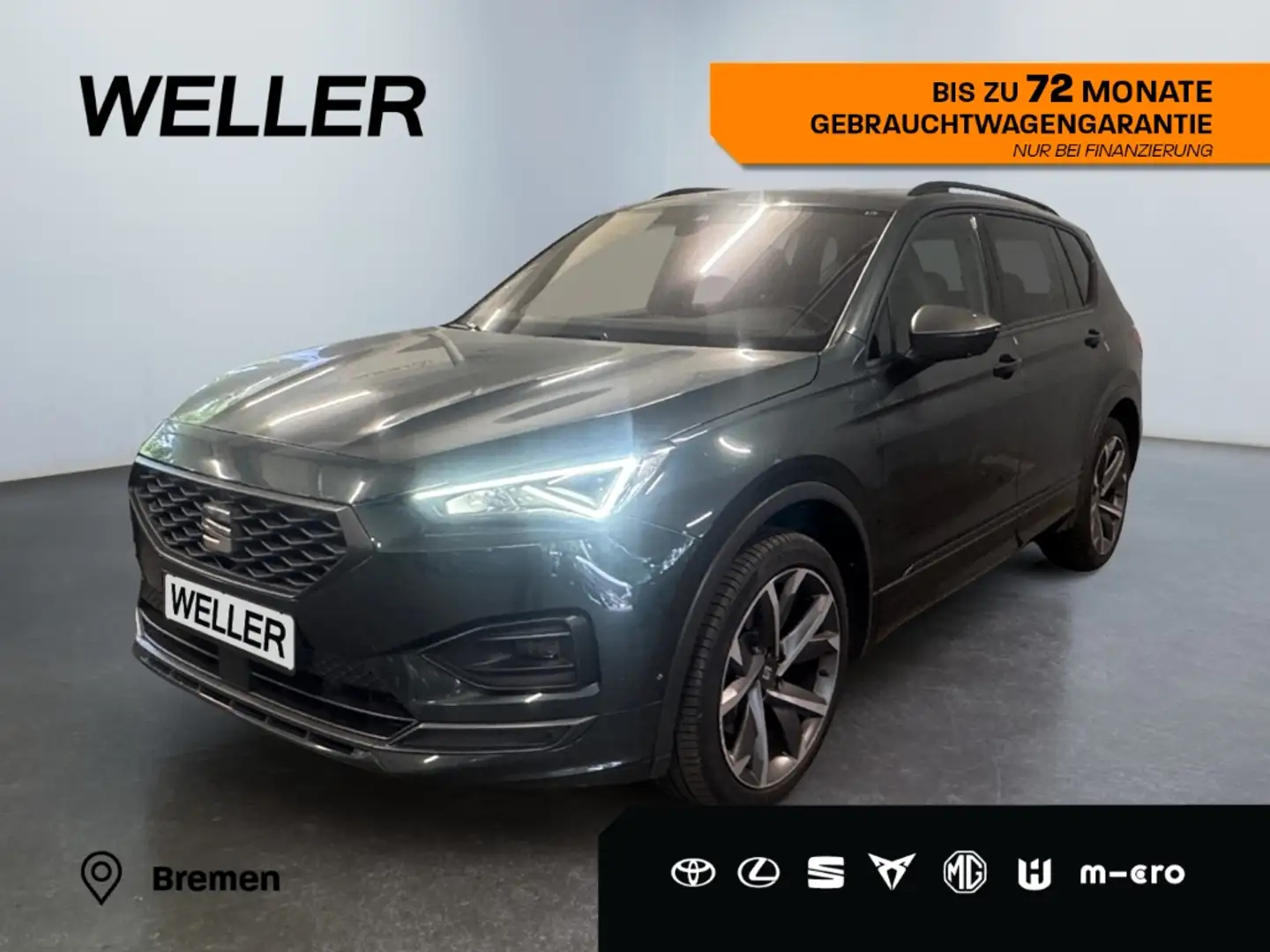 SEAT Tarraco 2.0 TDI 4Dr DSG FR *Pano*Beats*20''*4xSHZ* Grün - 1