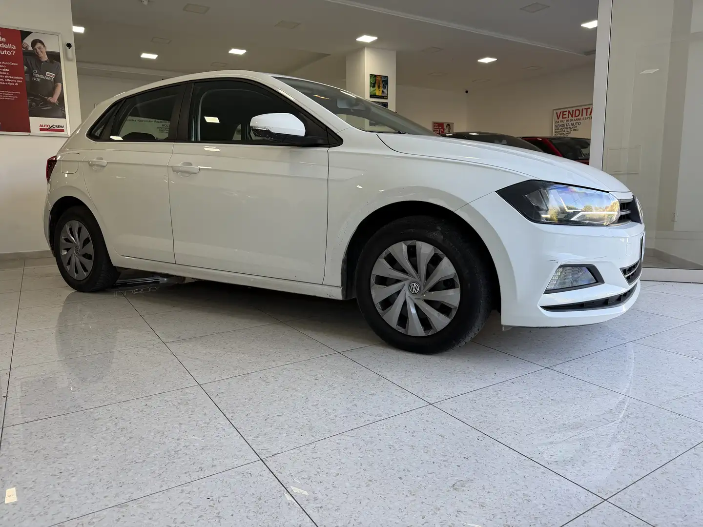 Volkswagen Polo POLO VI FINE 2018 1.6 TDI 80 CV Bianco - 2