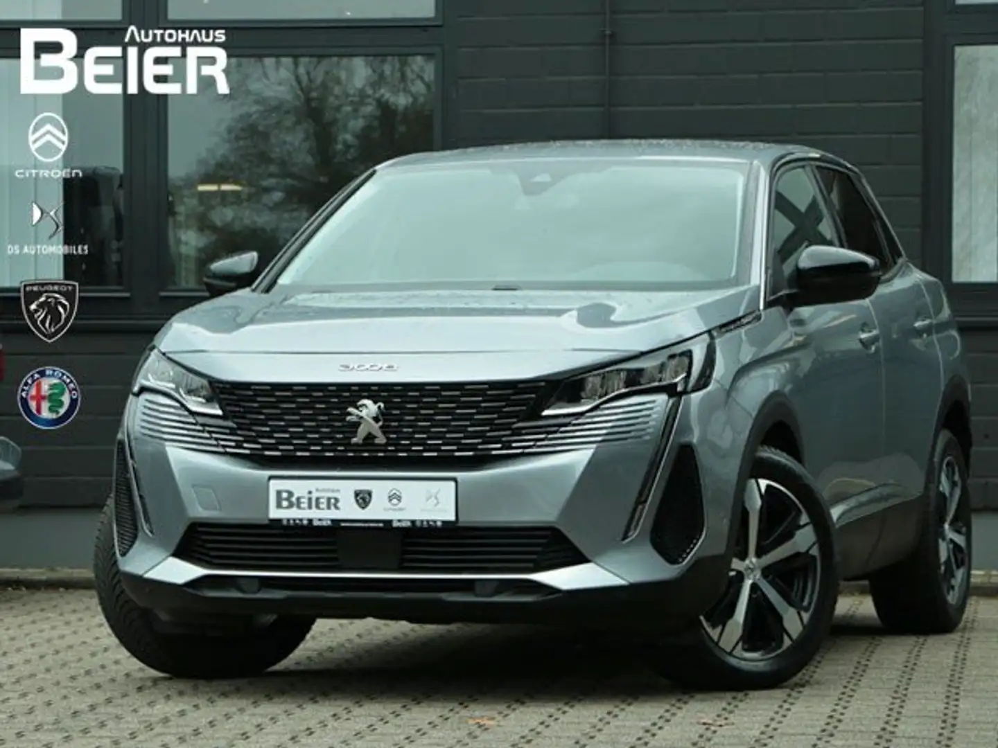 Peugeot 3008 Allure BHDI 130 EAT8 Gris - 1