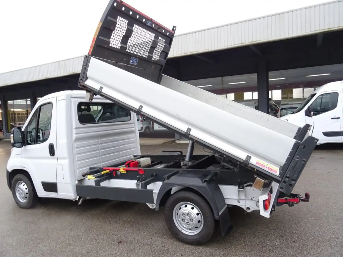 Fiat Ducato 33Q 2.3MJT130CV PMedio Ribaltabile Cassone 3.40 Bianco - 1