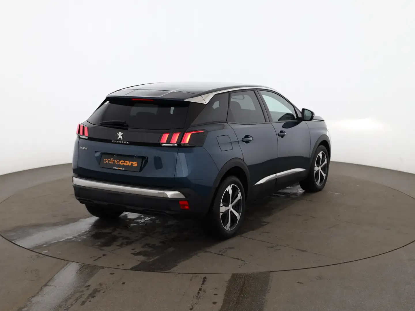 Peugeot 3008 1.2 PureTech 130 Allure Aut LED LEDER NAVI Blau - 2