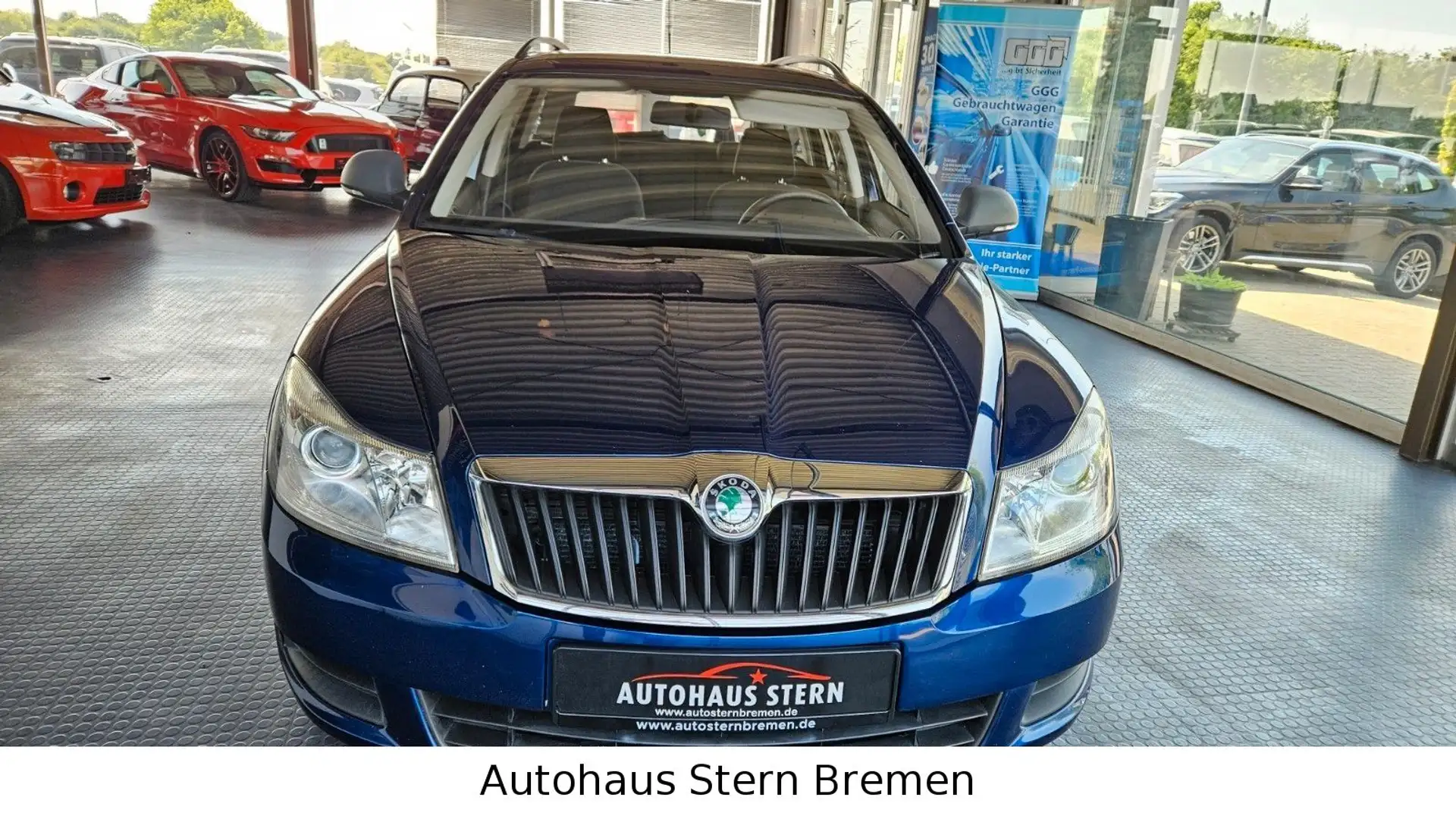 Skoda Octavia Combi Classic LPG Gasanlage Blau - 2