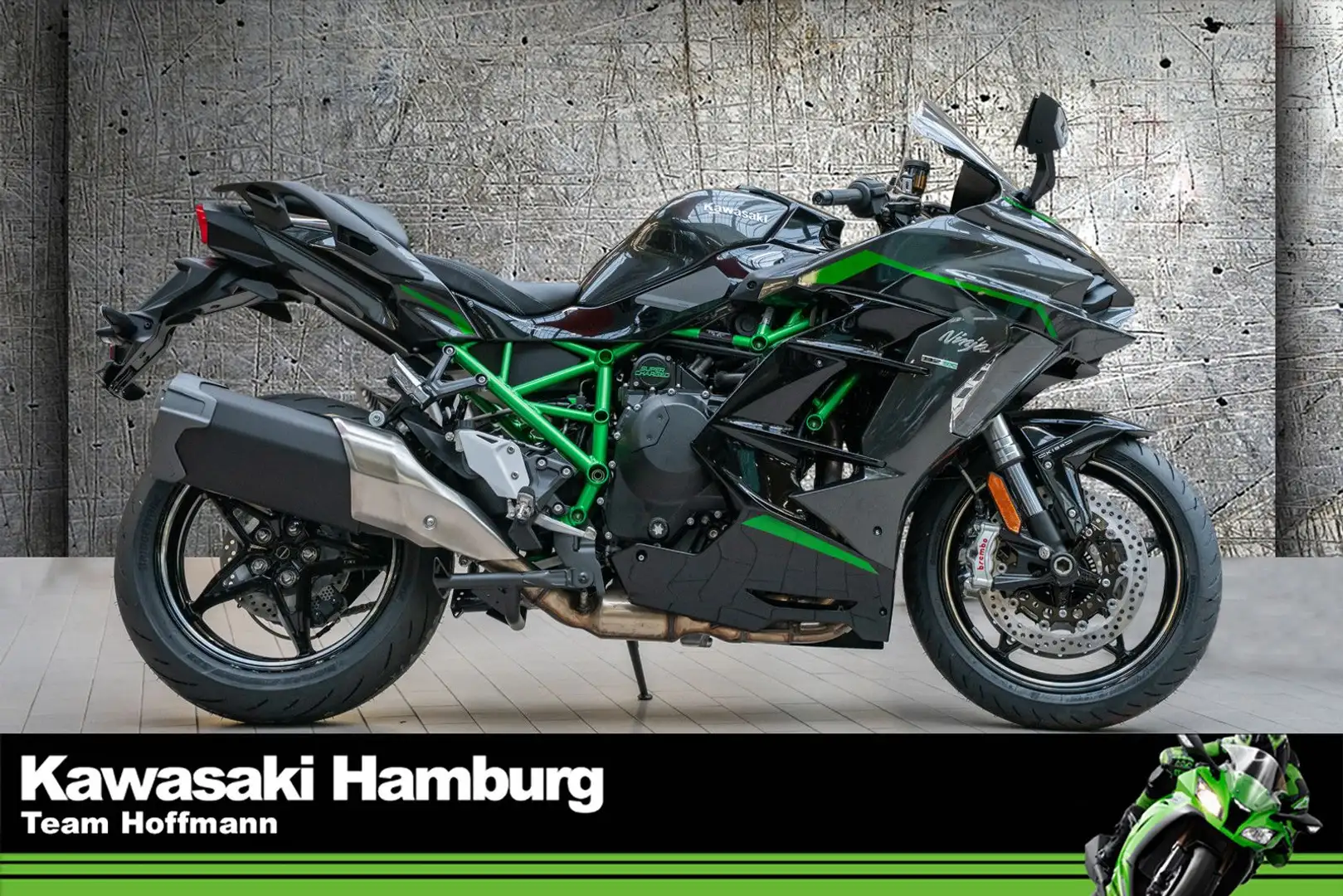 Kawasaki Ninja H2 SX SE, Mod 2026, 4 JAHRE GARANTIE Gris - 1