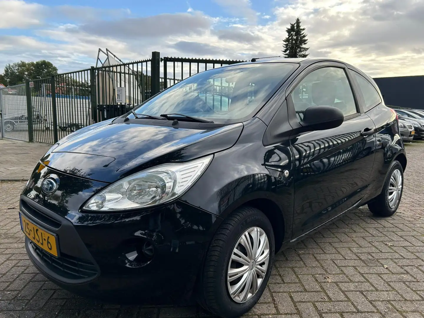 Ford Ka/Ka+ 1.2 Trend Lage km org nl auto elektrische ramen cv Noir - 2