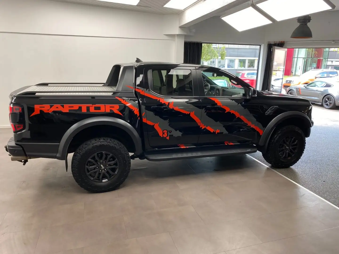 Ford Ranger RAPTOR E-4WD DOKA ACC-MATRIX LED! #BLICKFANG Schwarz - 2