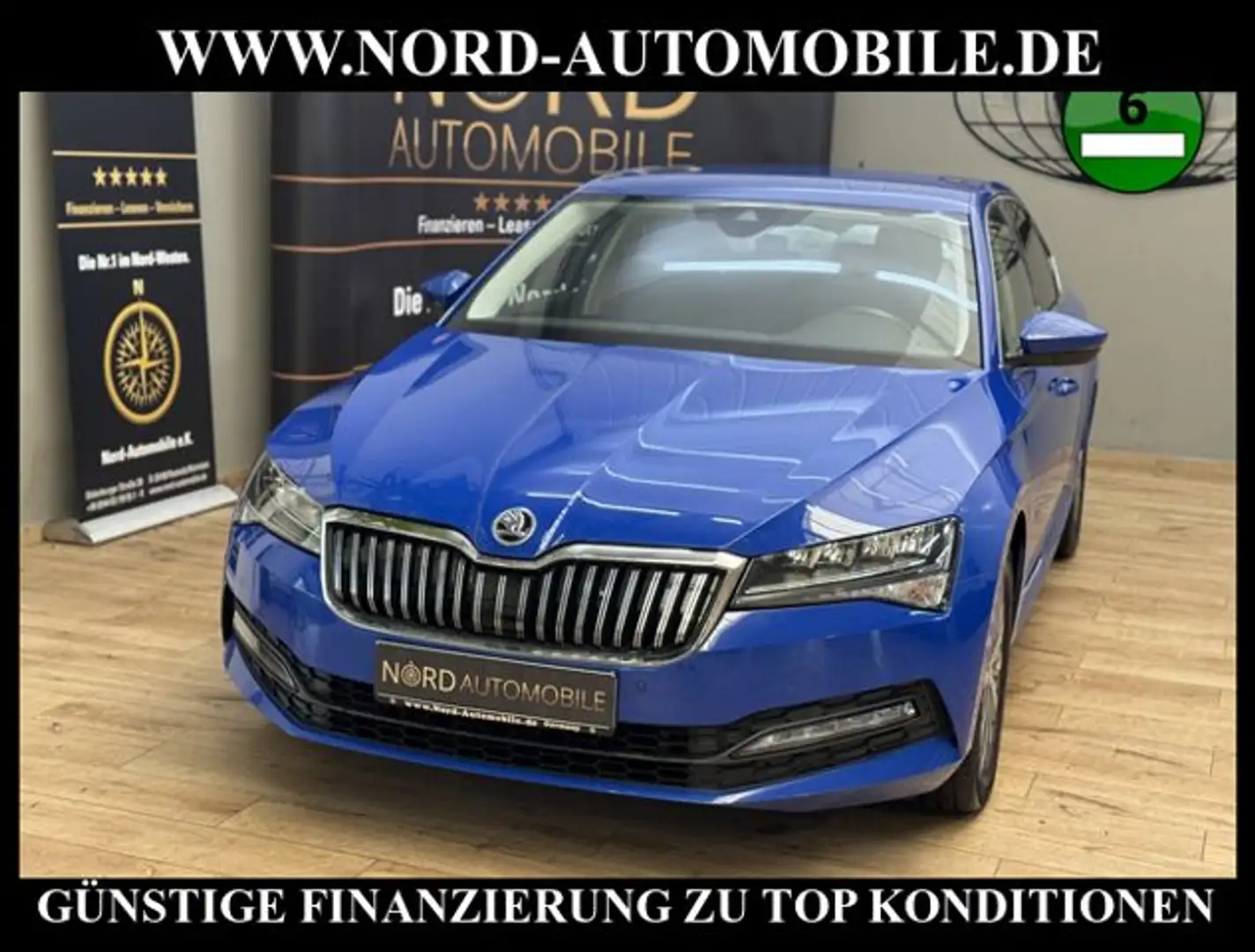 Skoda Superb Limousine Ambition 1.5 TSI Virt.Cockpit Ambition Niebieski - 1