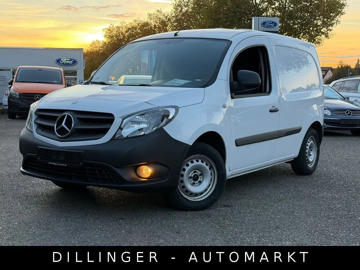 Mercedes-Benz Citan Kasten 112 lang Benziner KLIMA Blanc - 1