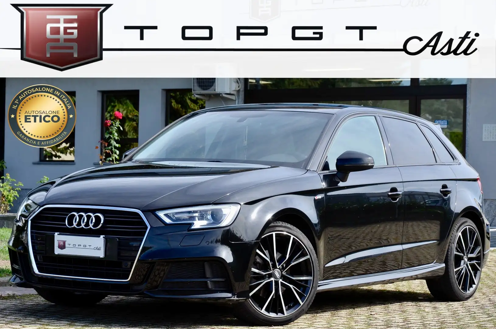Audi A3 SPB 1.6 tdi S-line edition 116cv s-tronic Nero - 1