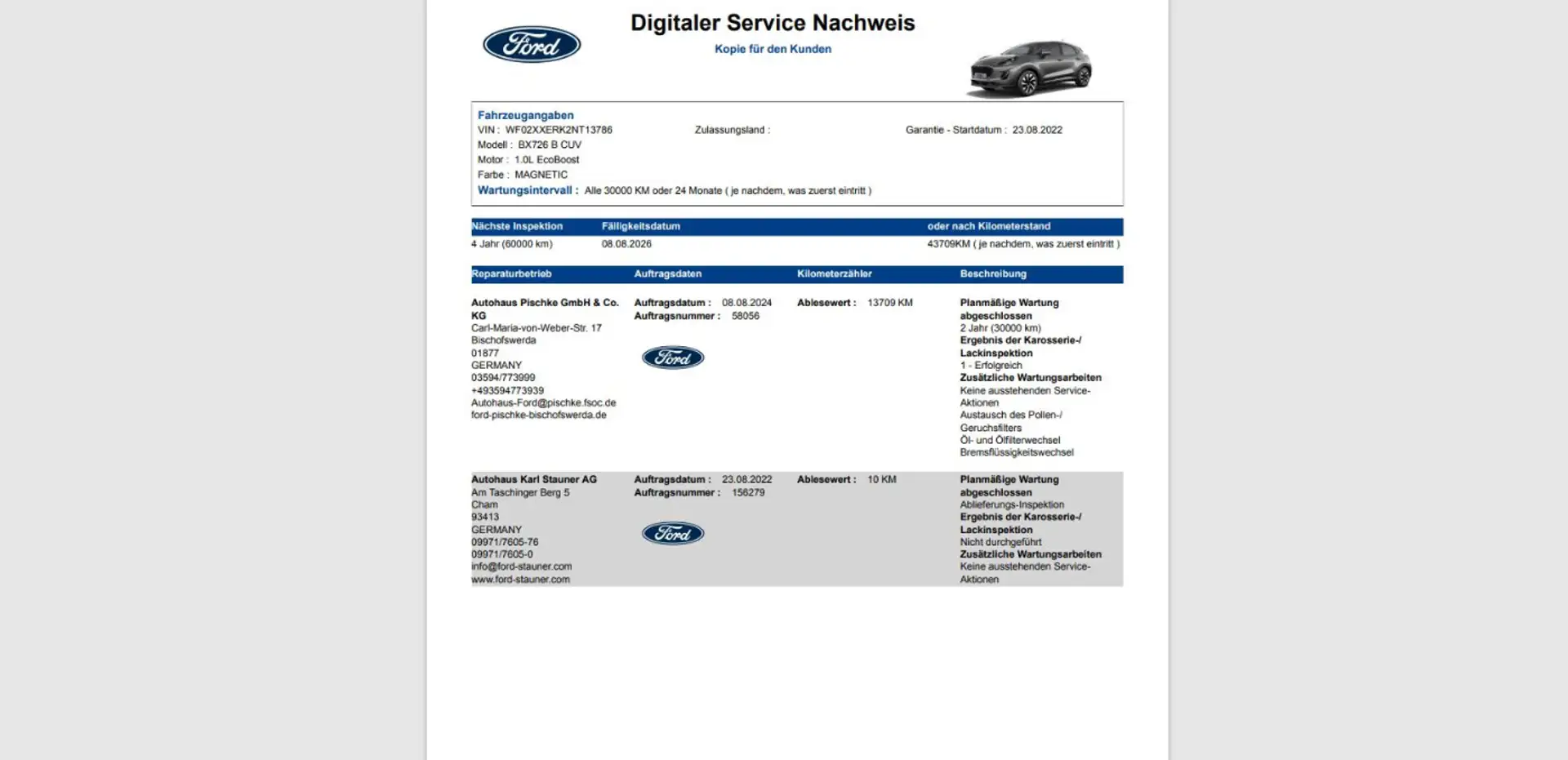 Ford Puma Titanium Autom. Navi Kamera Lenkr.Sitzheiz. Grau - 2