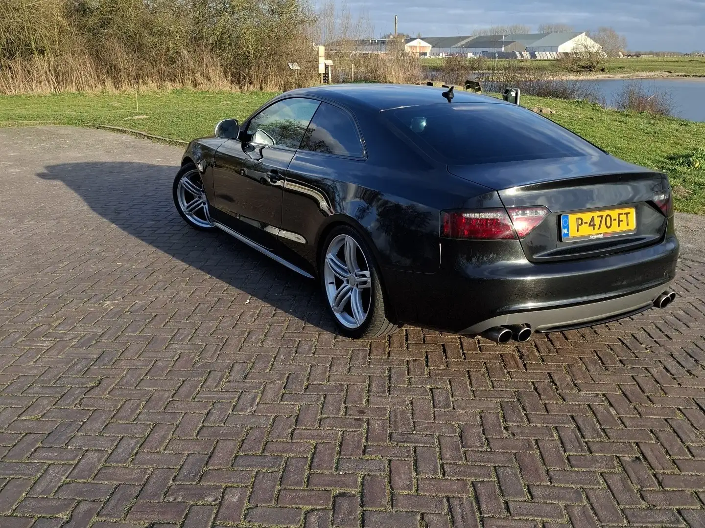 Audi S5 4.2 FSI quattro Fekete - 2