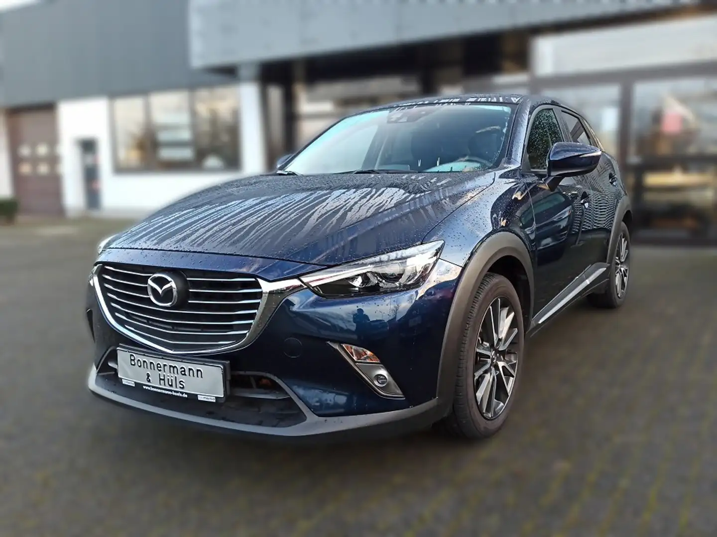 Mazda CX-3 2.0 G120 Sports-Line *LED*Rückfahrk.*Klimaa*Navi* Blau - 1