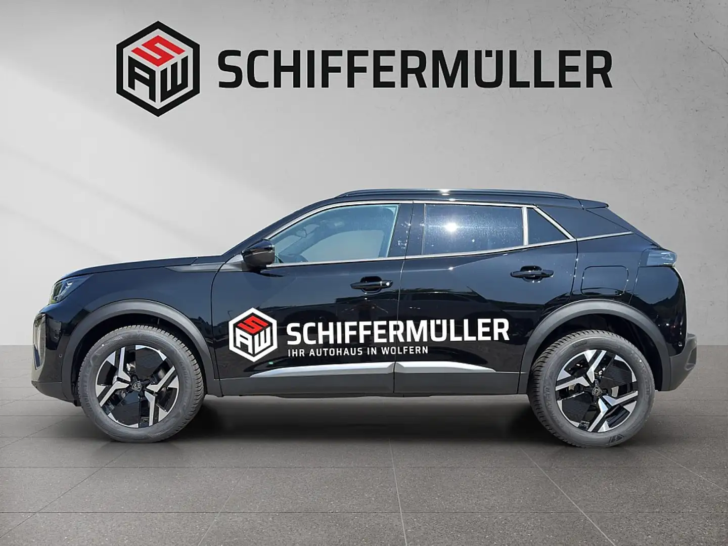 Peugeot 2008 PureTech 100 S&S Allure 6-Gang-Manuell Schwarz - 2