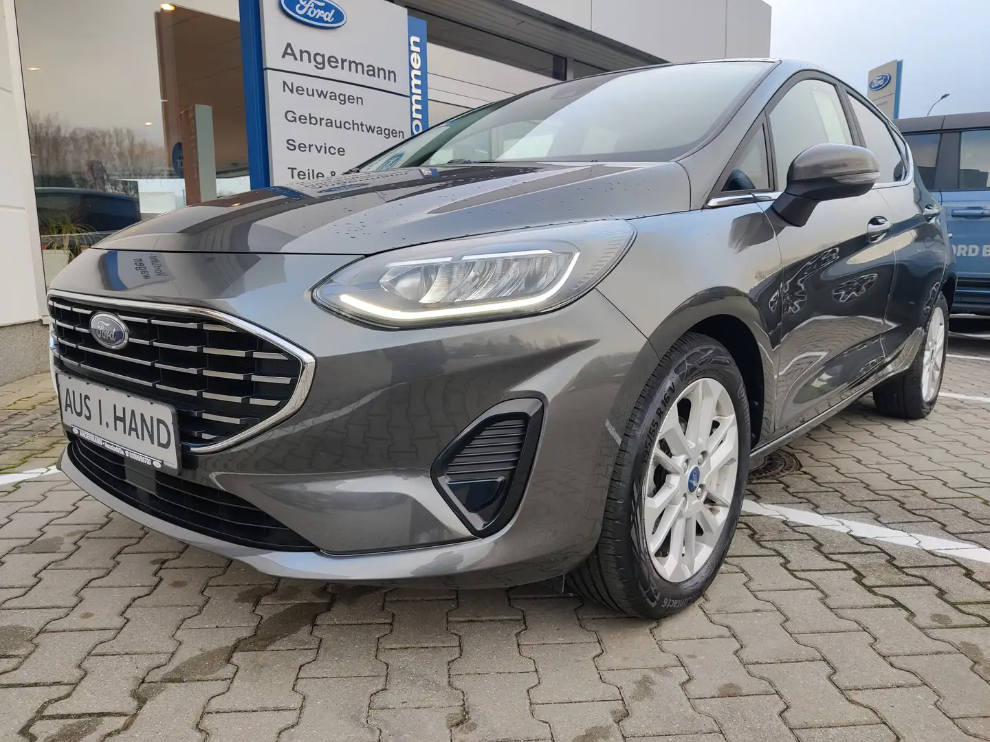 Ford Fiesta Titanium Grau - 1