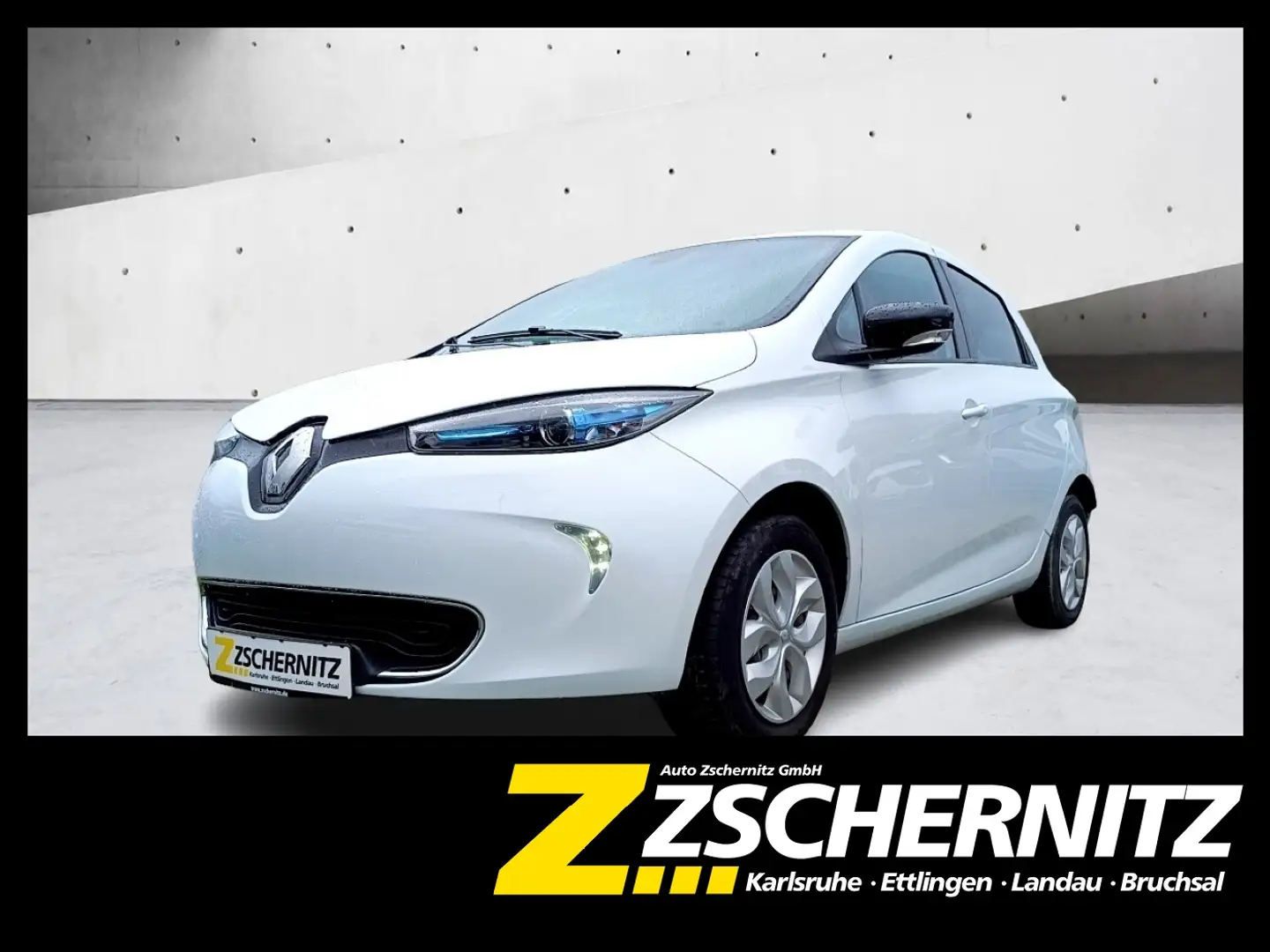 Renault ZOE (Miet-Batterie Life KlimaA Navi Radio Bílá - 1