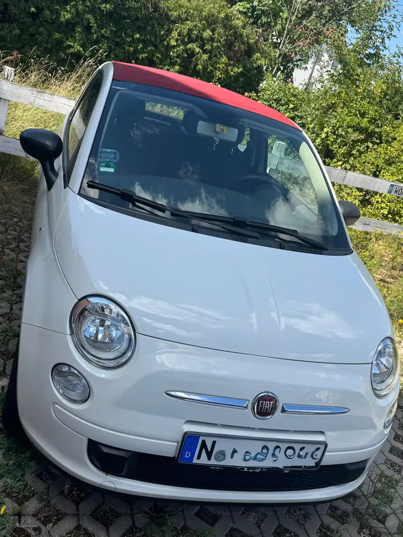 Fiat 500C Weiß - 2