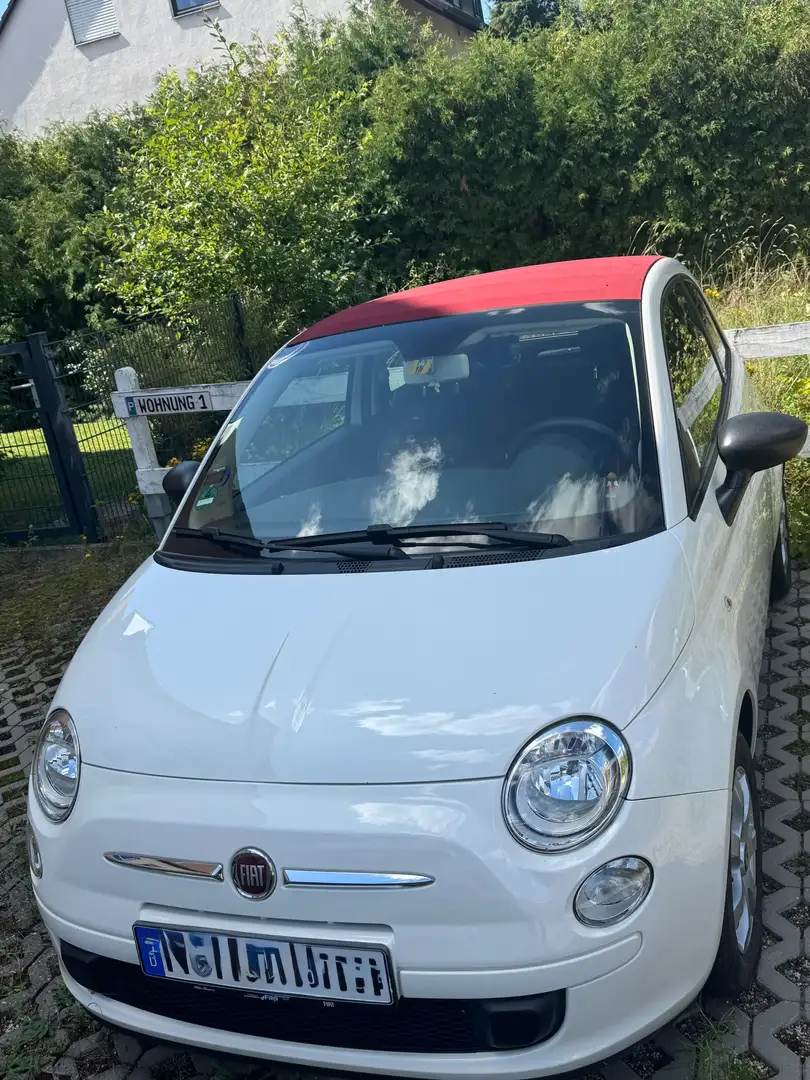 Fiat 500C Weiß - 1