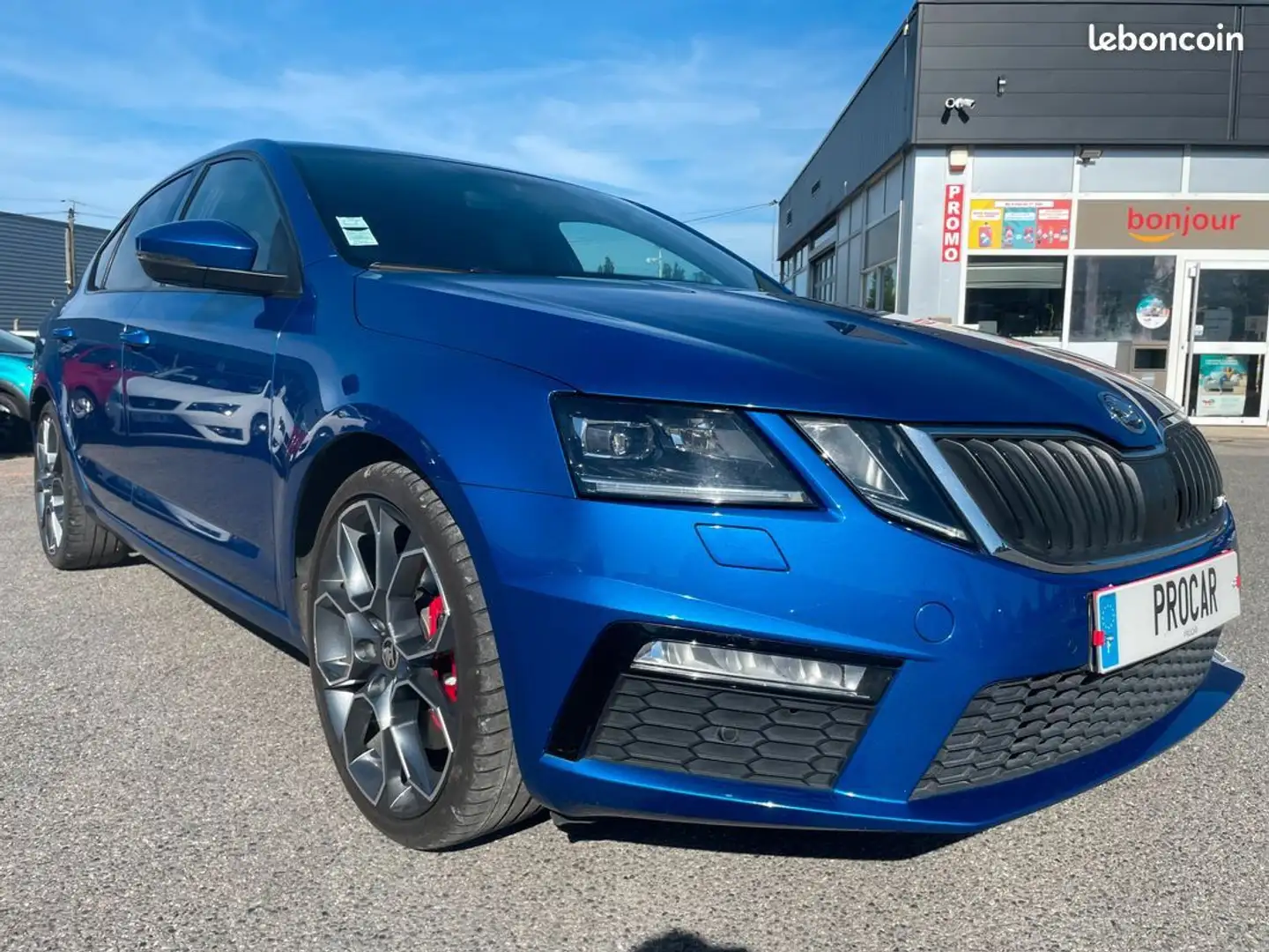 Skoda Octavia 2.0 TSI 230 RS DSG6 1ère MAIN Blu/Azzurro - 2