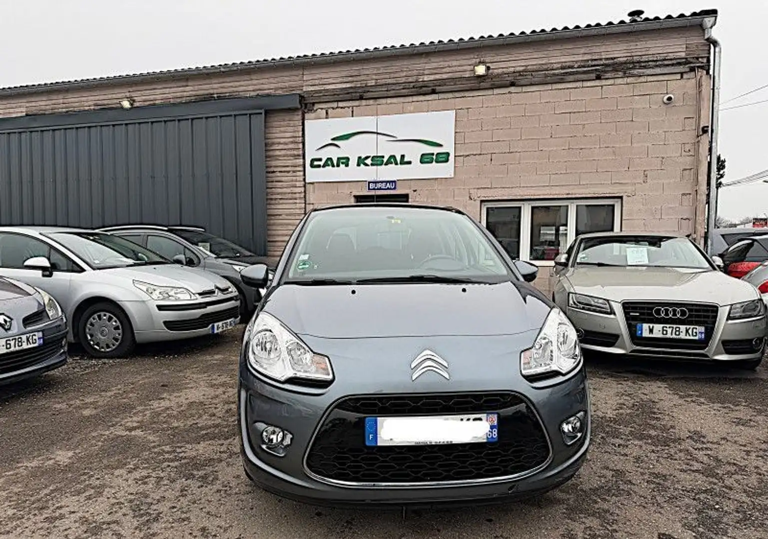Citroen C3 1.6 VTI EXCLUSIVE BA Gris - 2