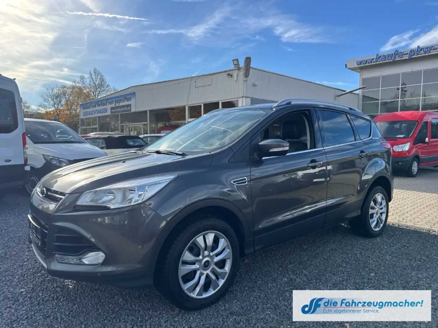 Ford Kuga Titanium 180PS StandHZG Navi Keyless*EXPORT Gris - 2