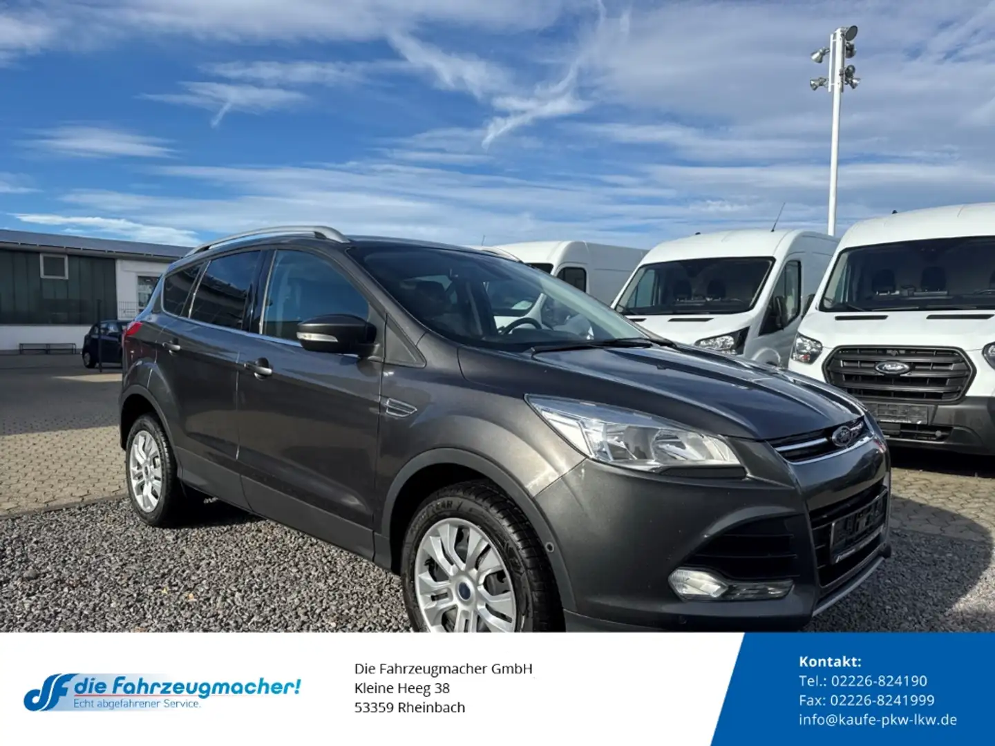 Ford Kuga Titanium 180PS StandHZG Navi Keyless*EXPORT Gris - 1