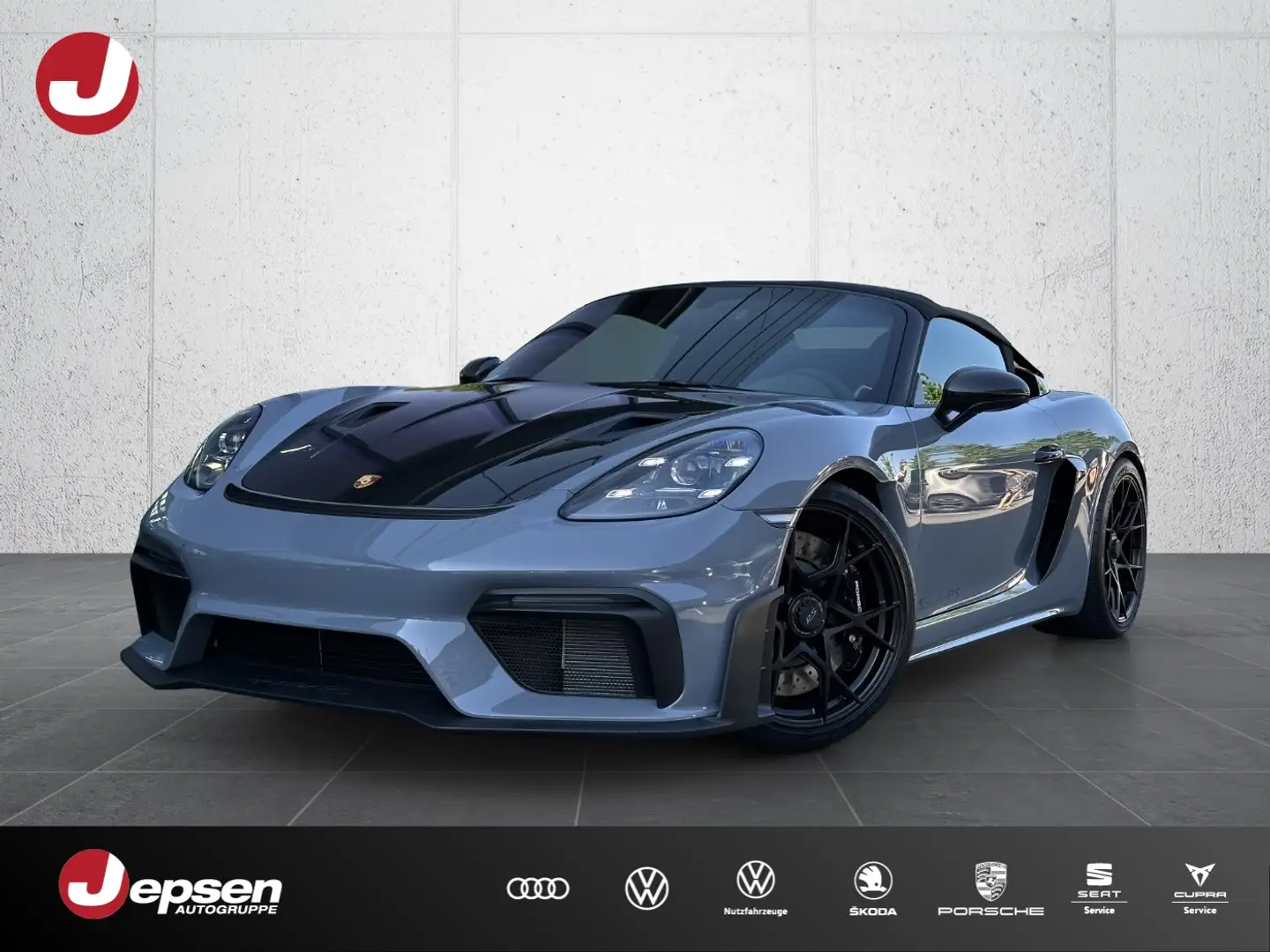 Porsche Boxster Spyder RS 718 Weissach BOSE Liftsystem Grau - 1