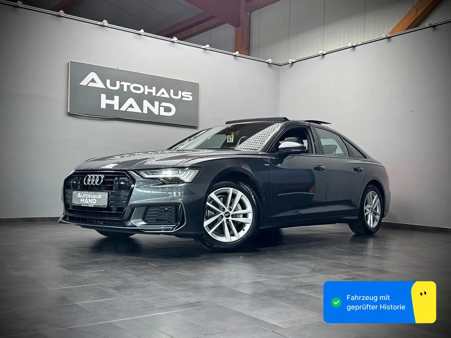 Audi A6 *40 TDI*S-LINE*DESIGN*PANO*BELÜFTU*MASSAGE*AHK Gris - 1