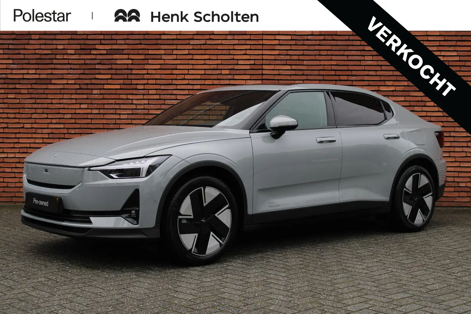 Polestar 2 Long Range Single Motor Prime 82 kWh, Panoramadak, Gri - 1
