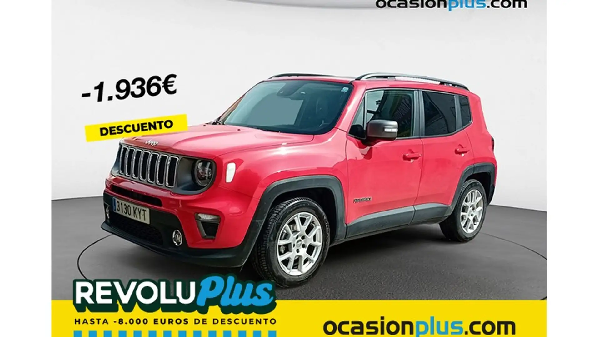 Jeep Renegade 1.6Mjt Limited 4x2 Rojo - 1