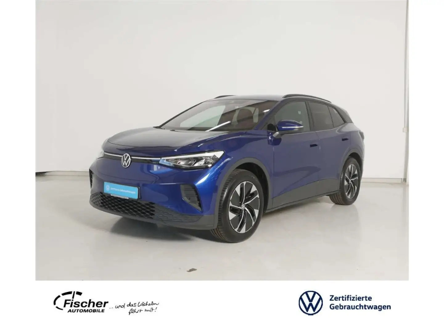 Volkswagen ID.4 Elektro Pro 77kWh NAV/LED/AHK/Wärmepumpe Blau - 1