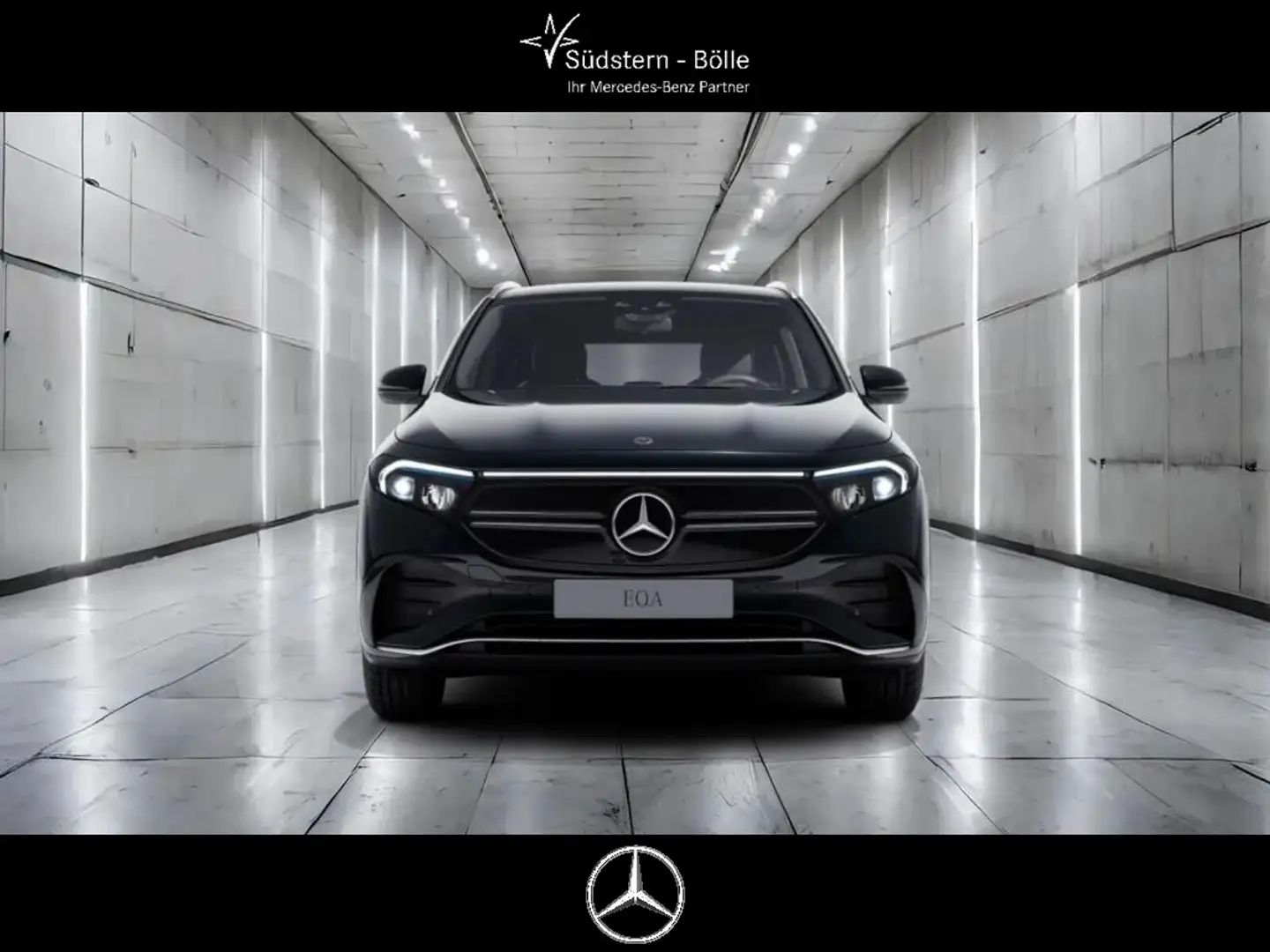 Mercedes-Benz EQA 350 4M +AMG+SHZ+AMBIENTE+KAMERA+PARK-ASS+LED Schwarz - 2