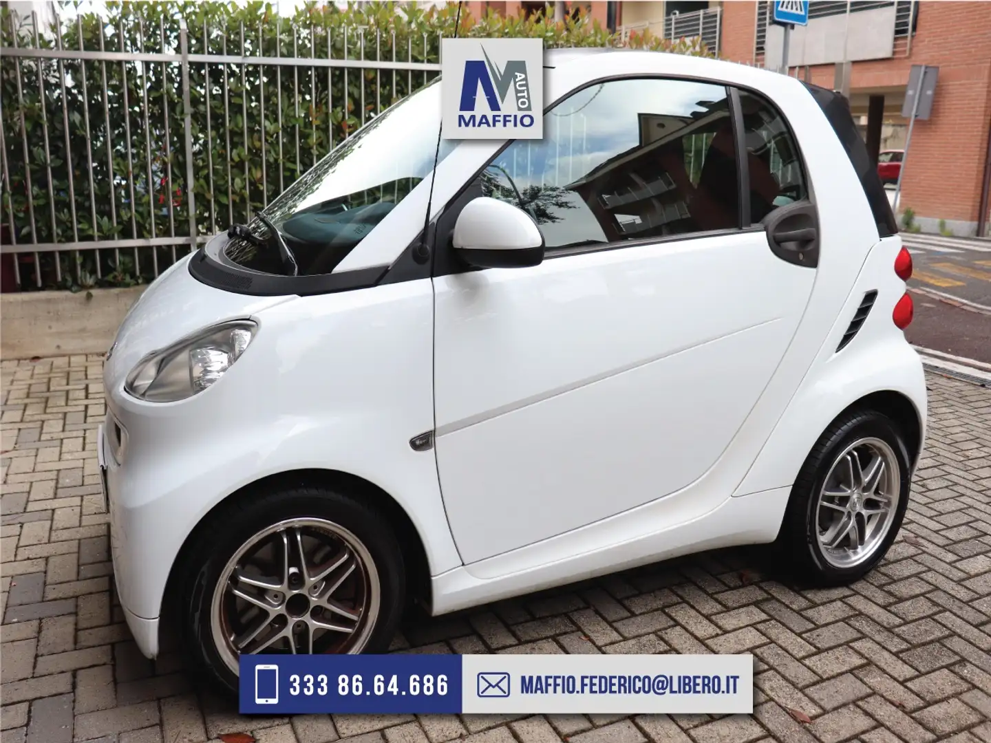 smart forTwo 1.0 MHD PULSE 71CV FUNZIONANTE PERFETTAMENTE Blanc - 1