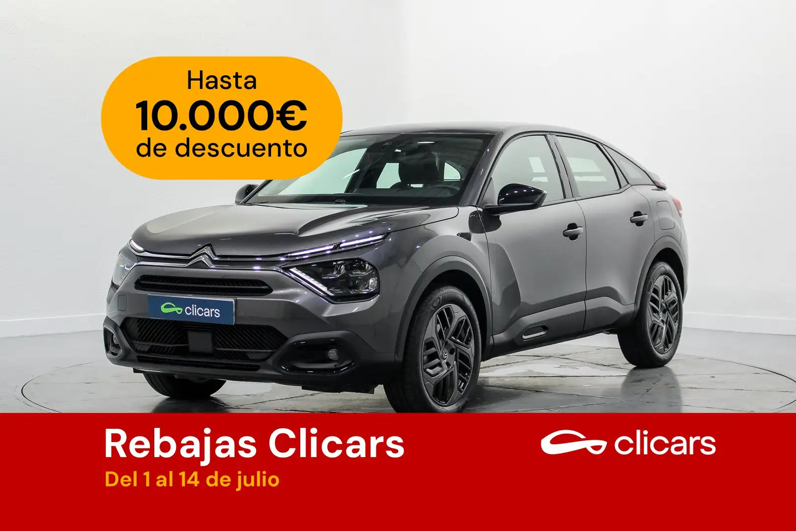 Citroen C4 1.2 PureTech Plus S&S EAT8 130 Gris - 1