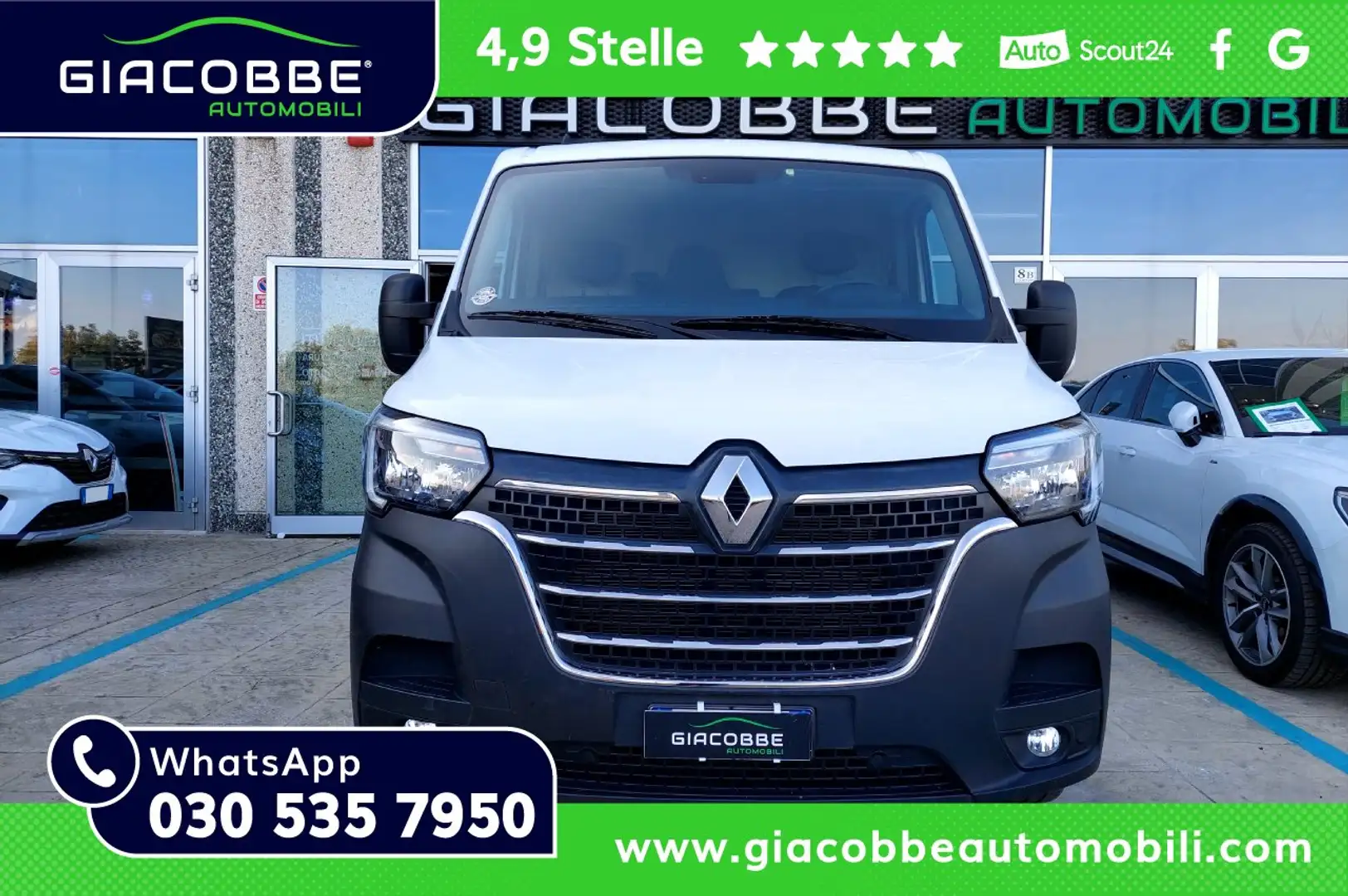 Renault Master L1 H1 T28 2.3 150CV 🔥PRONTA CONSEGNA I.E🔥 Blanc - 1