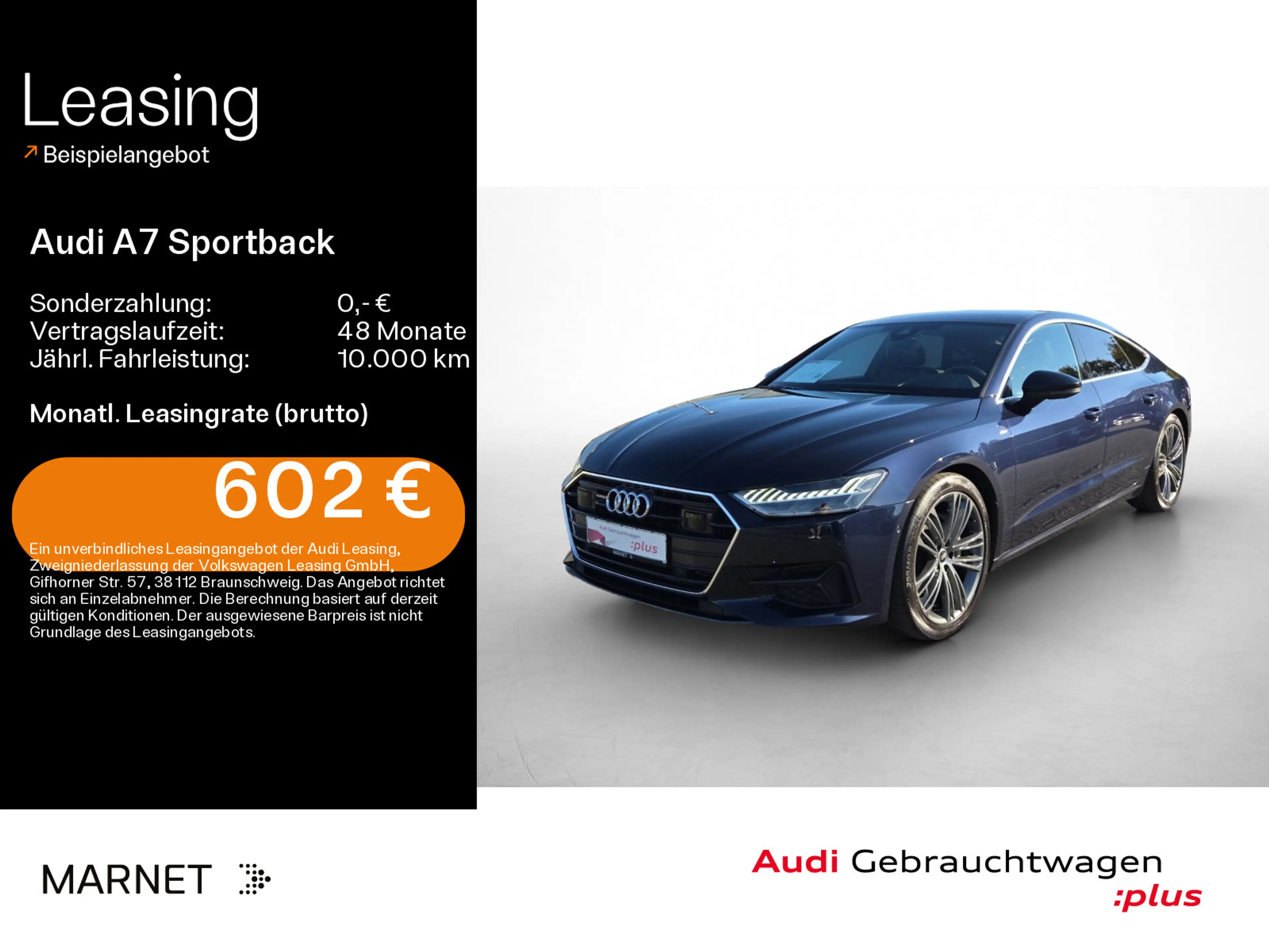 Audi A7 45 TFSI quattro S tronic*HUD*Virtua