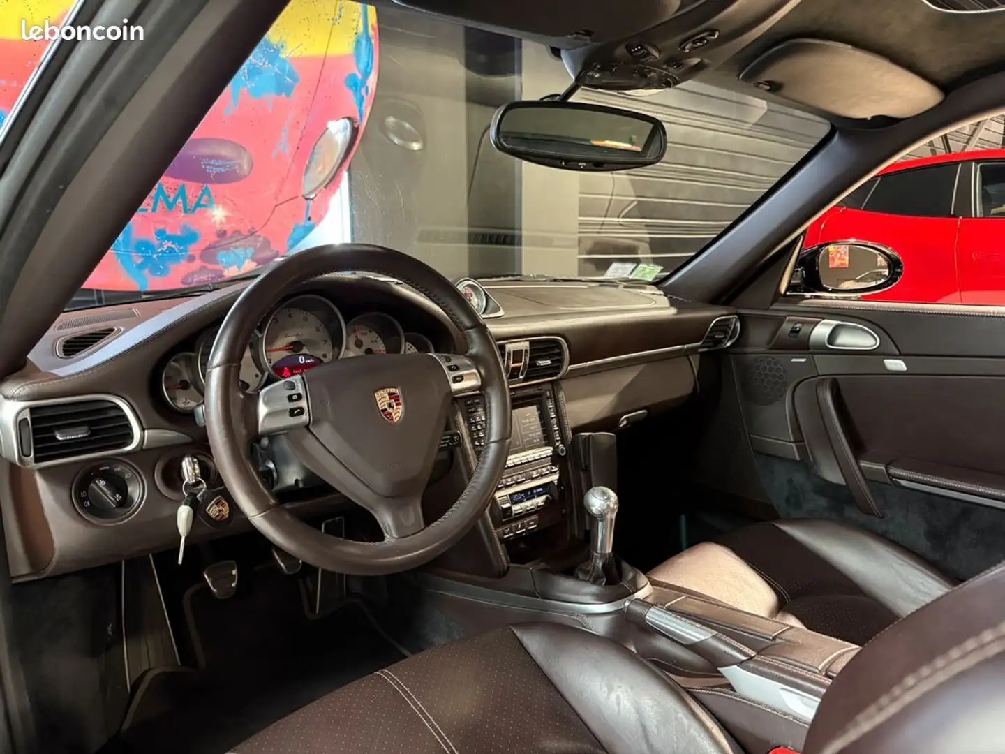 Porsche 997 997.1 TURBO BVM | Sport Chrono Sièges Adaptatifs Toit Ouvrant Bose Intérieur Cocoa Schwarz - 2