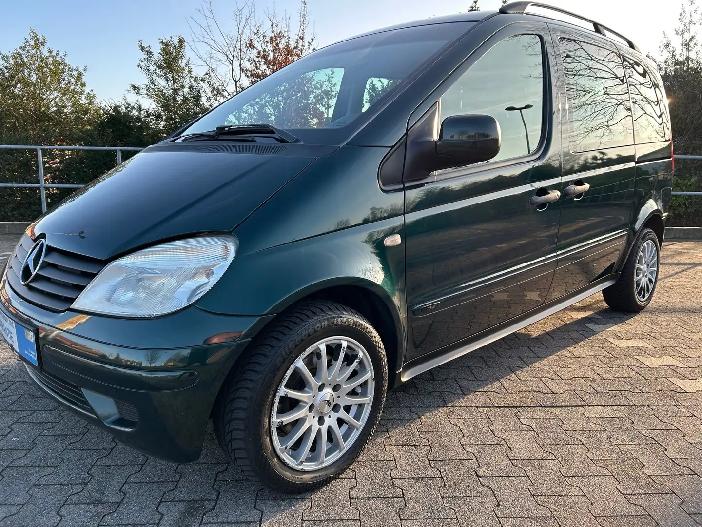 Mercedes-Benz Vaneo Vaneo 1.9 Family*KLIMA*2SCHIEBETÜREN*INSPEKTION Grün - 1