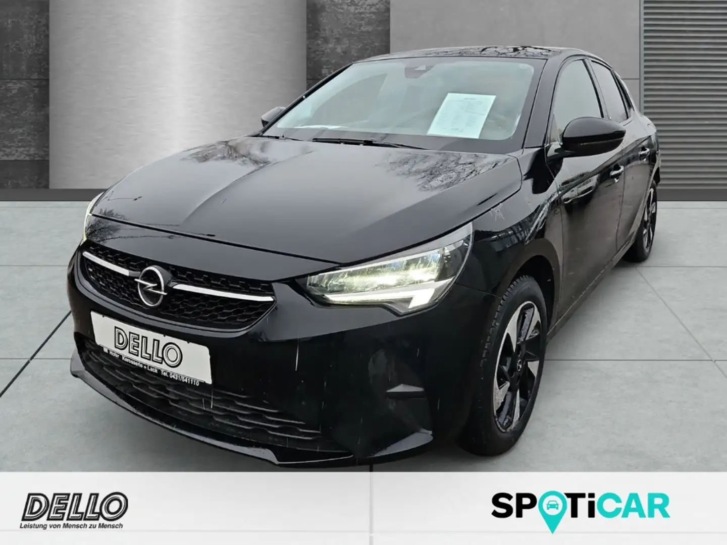 Opel Corsa-e Edition 11kw-Lader Parkpilot Sitzhzg. Apple CarPla Schwarz - 1