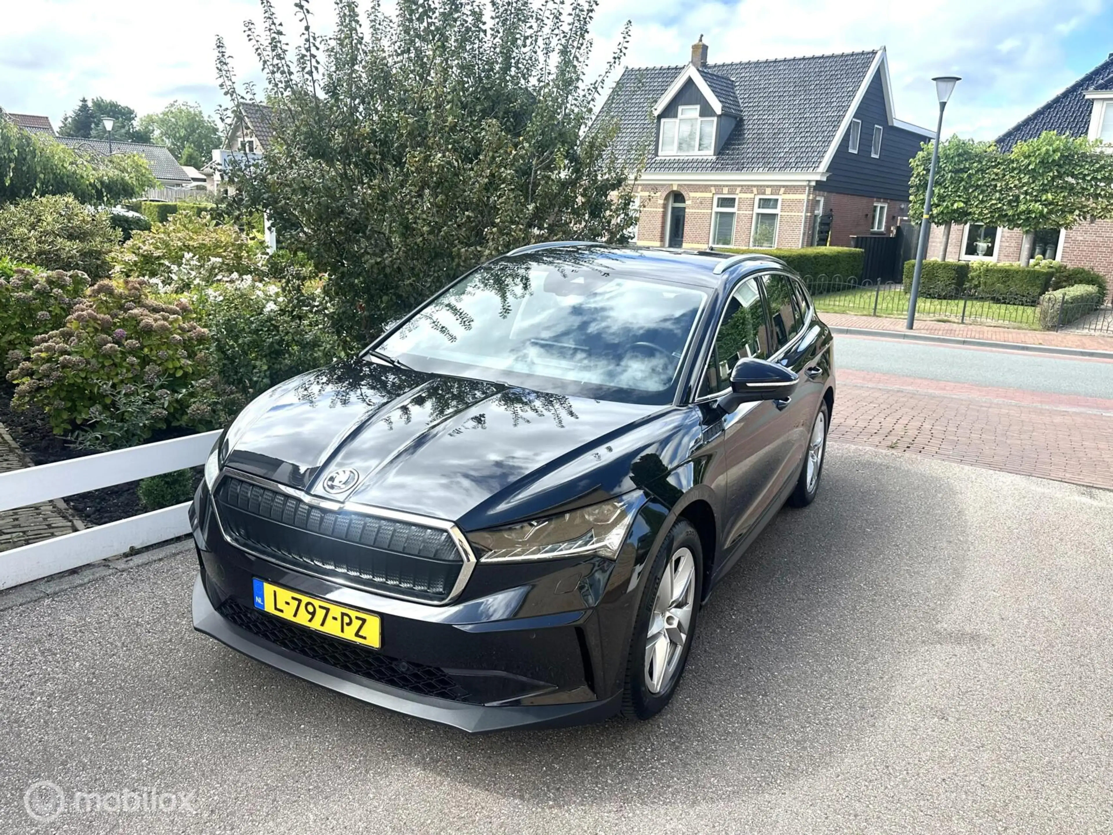 Skoda Enyaq iV 80 SOH 92% CARPLAY WEGKLAPBARE TREKHAAK STUURVE