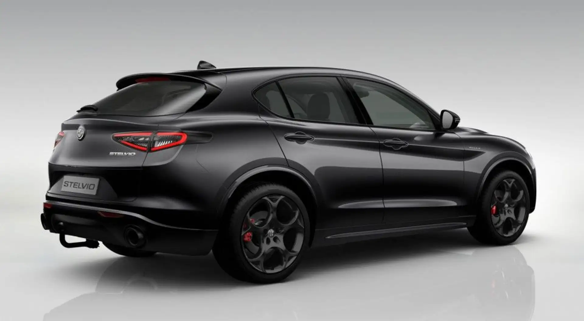 Alfa Romeo Stelvio Veloce Q4 AHK Top Ausstattung! Black - 2