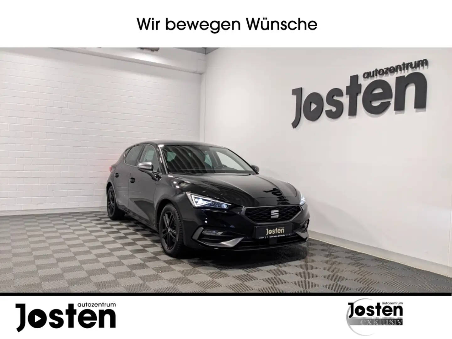 SEAT Leon FR 1.5 TSI NAVI Voll-LED GARANTIE KESSY Zwart - 1