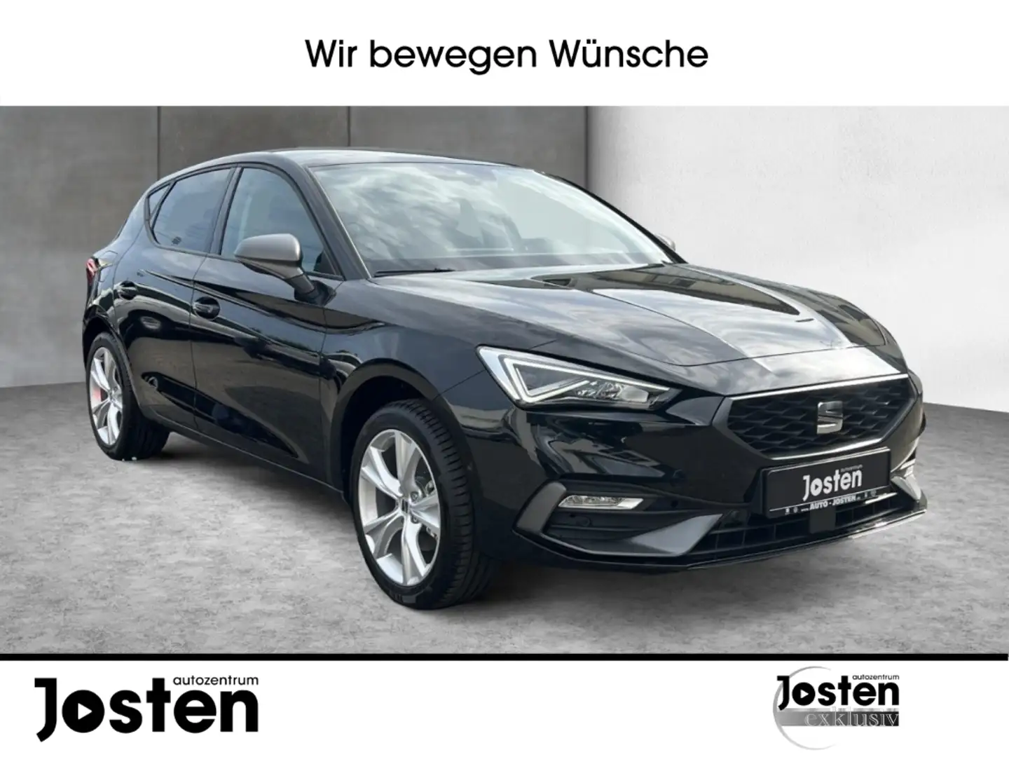SEAT Leon FR 1.5 TSI NAVI Voll-LED GARANTIE KESSY Negro - 1