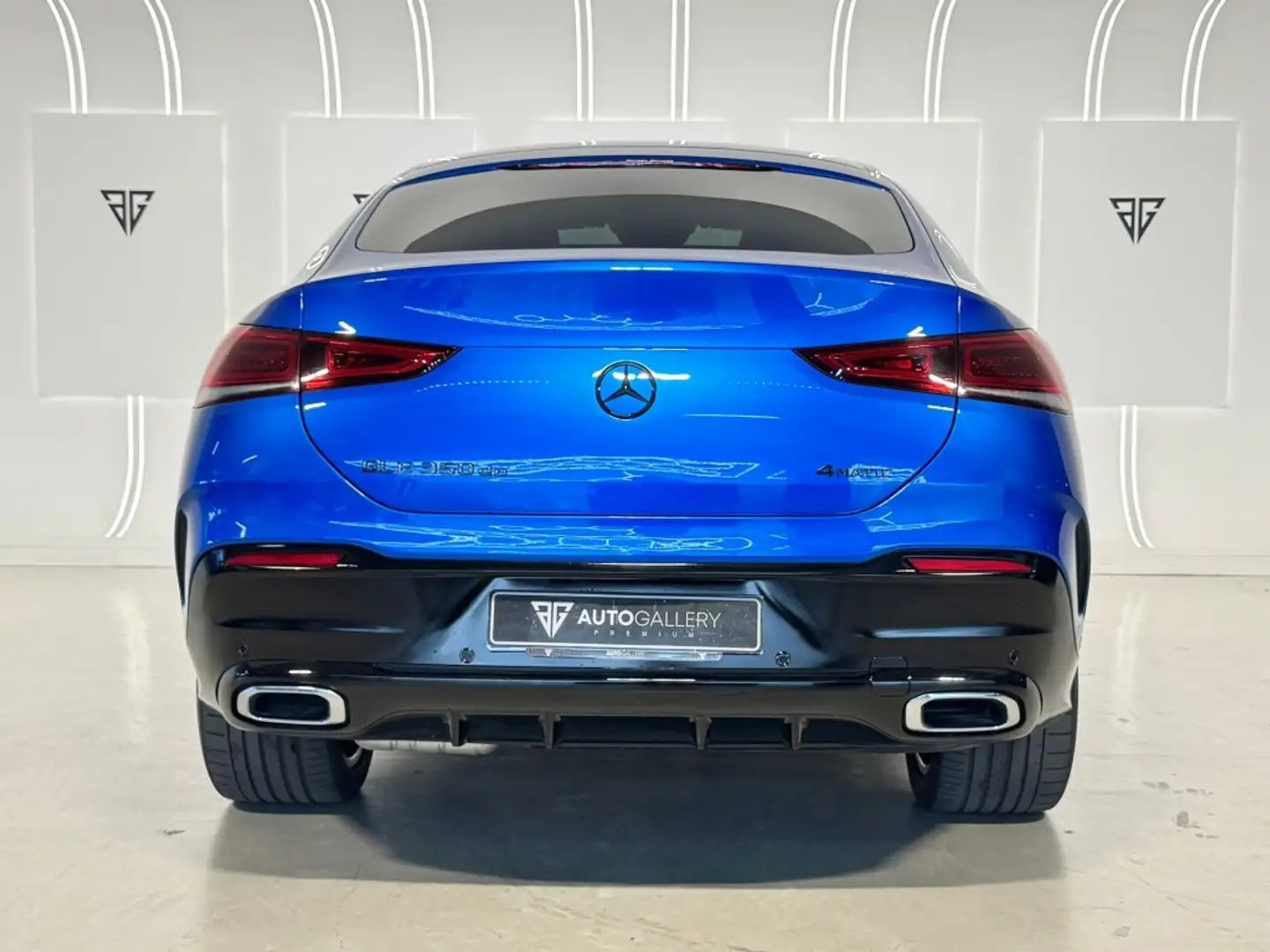 Mercedes-Benz GLE 350 Coupé 350de 4Matic Aut. Azul - 2