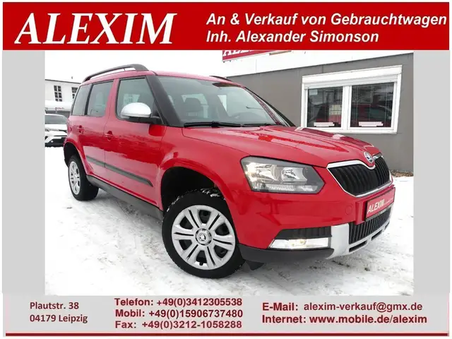 Skoda Yeti 1.4 TSI Cool Edition Outdoor 4x4 aus 1 Hand