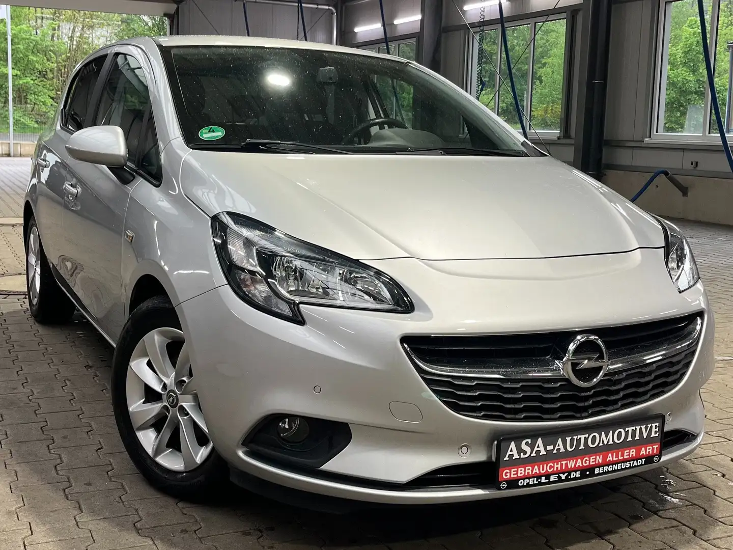Opel Corsa E 1.4 ON "1.Hand" RFK"LM"WSH"PDC"M+S" Gris - 1