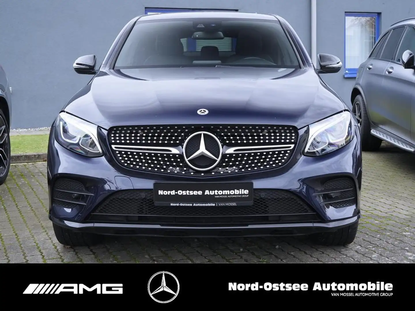 Mercedes-Benz GLC 220 d 4M AMG NIGHT TOTWINKEL KAMERA NAVI Albastru - 2