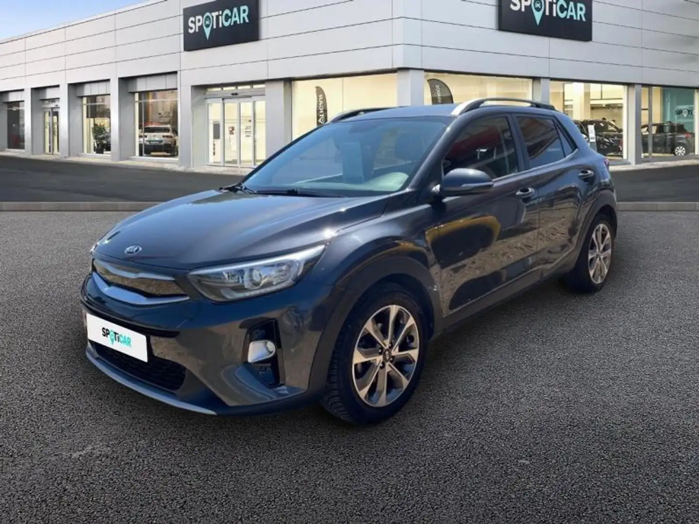 Kia Stonic 1.0 T-GDi 120ch ISG Design Euro6d-T Grigio - 1