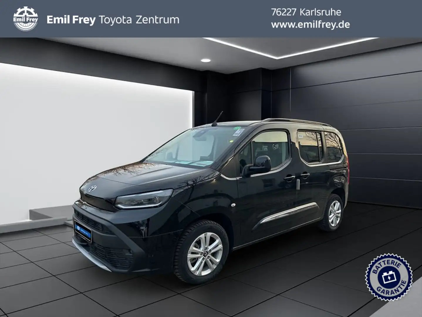 Toyota Proace City Proace City Verso 50 kWh L1 Team Deutschland 100 k Schwarz - 1