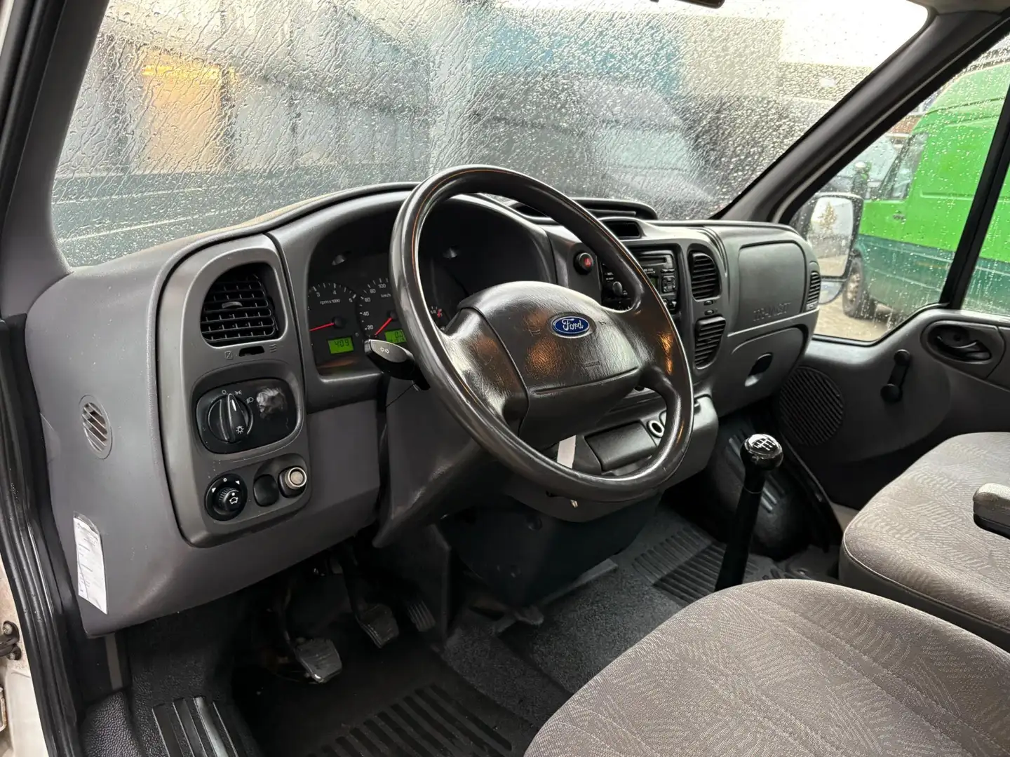 Ford Transit 350L 2.4TDCi 137pk Airco 3-pers. OPEN LAADBAK Blanco - 2