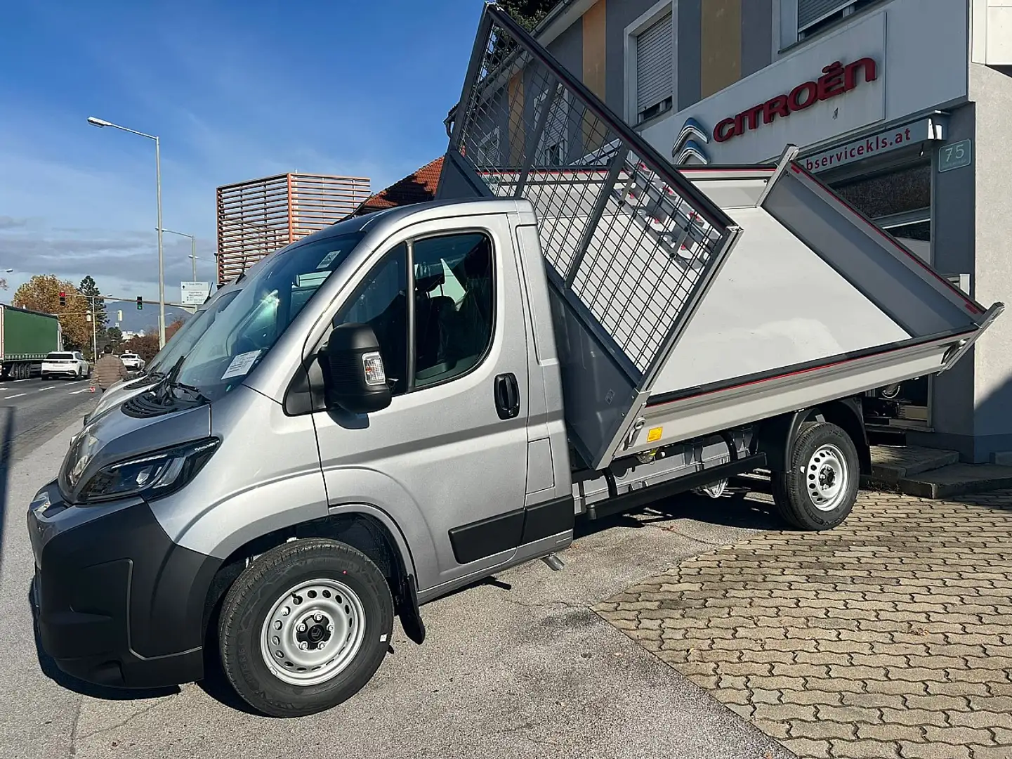 Citroen Jumper 35+ L2 BlueHDi 3-SEITEN KIPPER 140 S&S Silber - 1