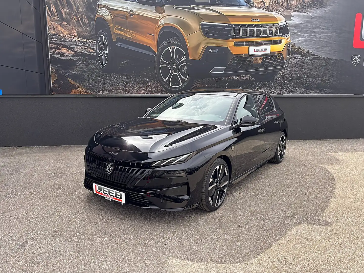 Peugeot 308 Hybrid 145 e-DSC6 GT inkl. Sensation Pack & 360... Schwarz - 1